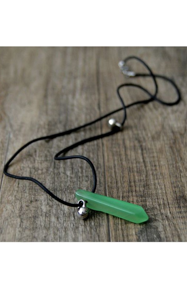 Accessories Uzumaki Naruto Necklace Blue&Green - Click Image to Close